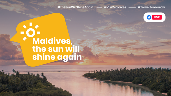 Visit Maldives Facebook Live Event Graphic