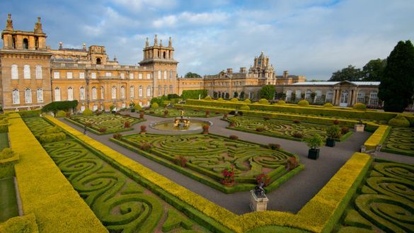 The Italian Garden at Blenheim Palace