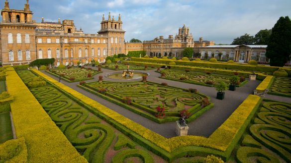 Italian Garden at Blenheim Palace