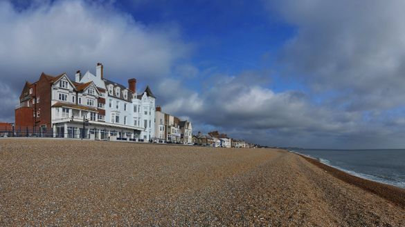Brudenell Hotel on Aldeburgh's seafront, Suffolk Brudenell Hotel on Aldeburgh's seafront, Suffolk