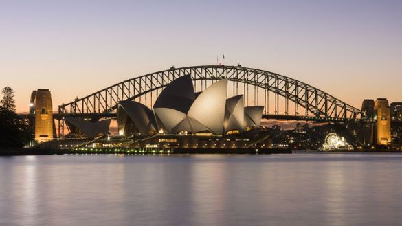 Sydney Opera House and Sydney Harbour Bridge