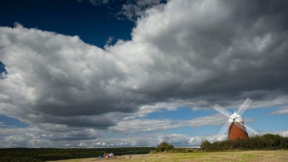 The Great Sussex Way - Halnaker Windmill The Great Sussex Way - Halnaker Windmill