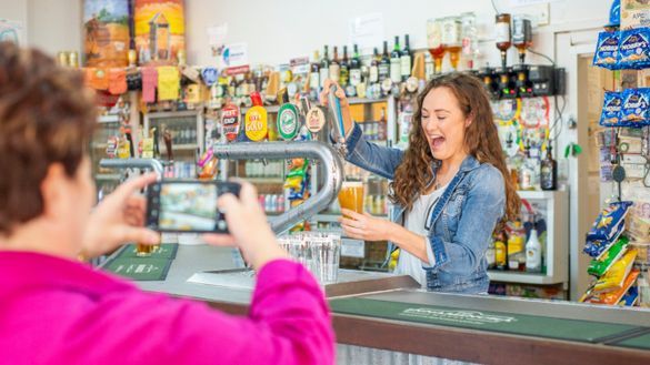 Georgie McQuade loved working at the Innamincka Hotel. 