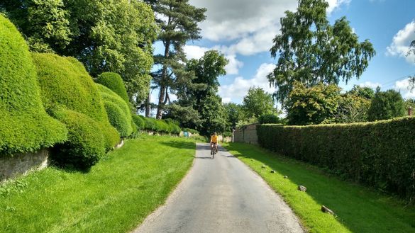 Cycling at Brampton Bryan