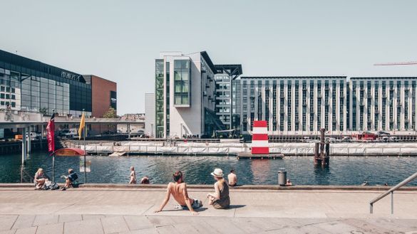 Islands Brygge in Copenhagen. 