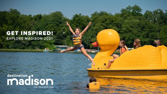 Discover ways enjoy Madison's lakes in the newly redesigned digital visitor guide.