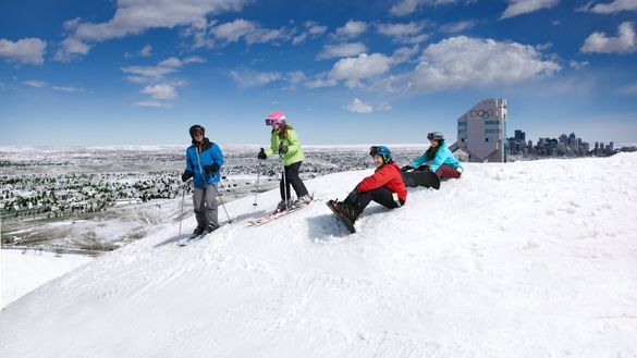 Canada Olympic Park, home of the 1988 winter Olympics in Calgary