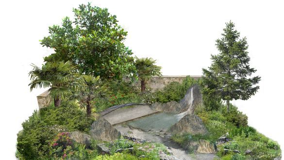 'A Swiss Garden' by Lilly Gomm