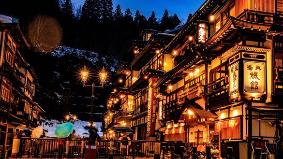 Ginzan Hot Spring