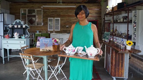 Tranquil Tea owner Dona Perera is gearing up for Sri Lankan New Year