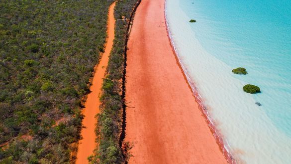 Roebuck Bay, Broome, Western Australia Roebuck Bay, Broome, Western Australia