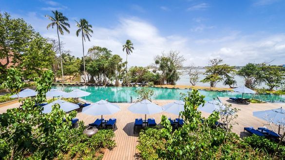 Anantara Kalutara Resort - pool and lagoon view