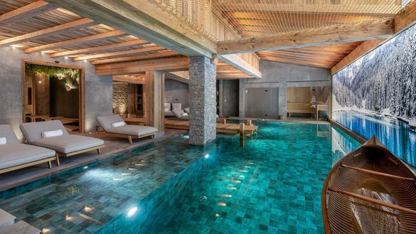 Most Spoiling Spa - Chalet Les Bruxellois, Courchevel 1850