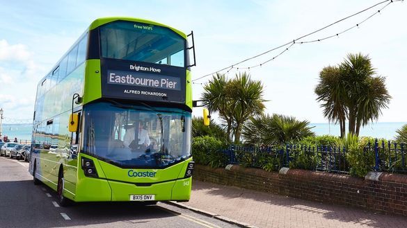 The Coaster runs from Brighton to Eastbourne.