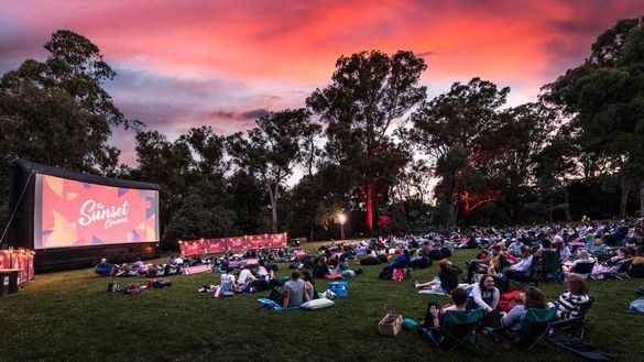 Sunset Cinema in Canberra