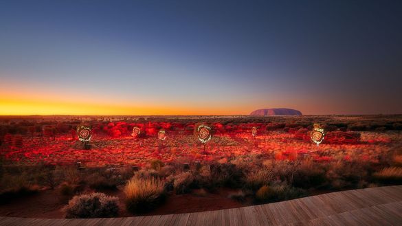 Sunrise Journeys Premieres At Uluru 