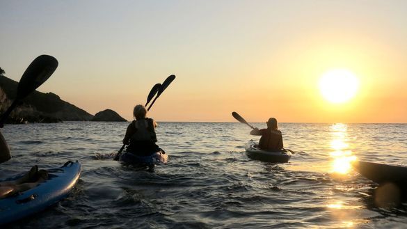 Sunset Kayaking, Skyros holidays