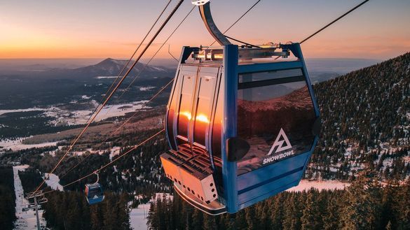 View from Arizona Snowbowl's Gondola