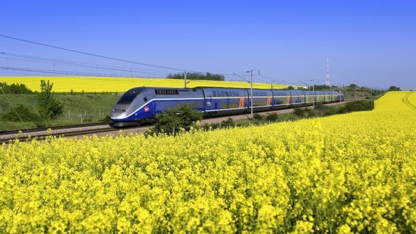 French TGV Train