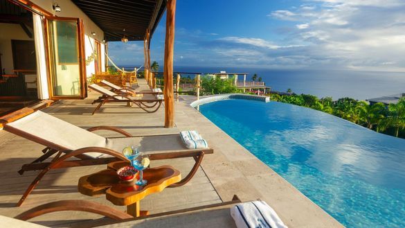 Uninterrupted Caribbean Sea views await at Gone Tropical Villa, Tet Rouge Uninterrupted Caribbean Sea views await at Gone Tropical Villa, Tet Rouge