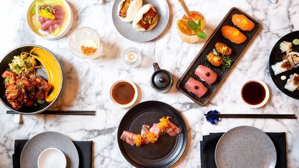 Nichinan table spread Nichinan table spread