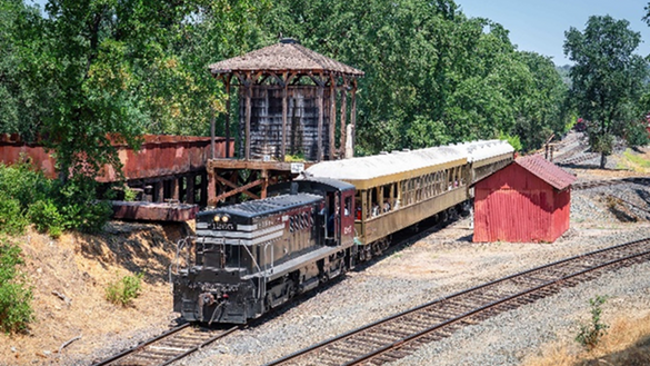 Historic No. 1265 diesel engine at Railtown 1897 State Historic Park (Photo credit by Kelly Houston) Historic No. 1265 diesel engine at Railtown 1897 State Historic Park (Photo credit by Kelly Houston)
