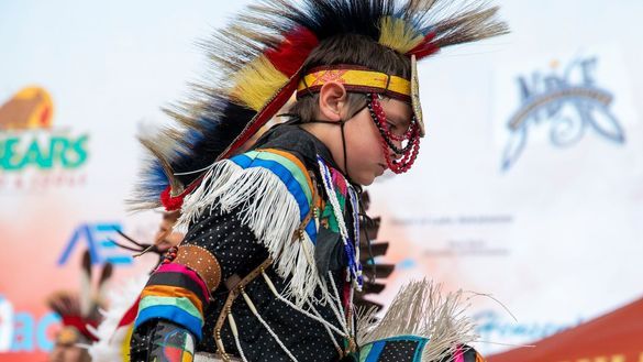 MHA Dancer at the North Dakota State Fair. MHA Dancer at the North Dakota State Fair.