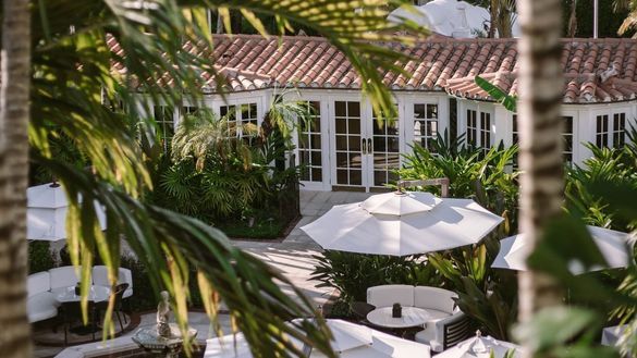 The Brazilian Court Courtyard The Brazilian Court Courtyard