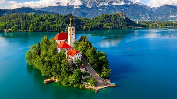 Lake Bled in Slovenia Lake Bled in Slovenia
