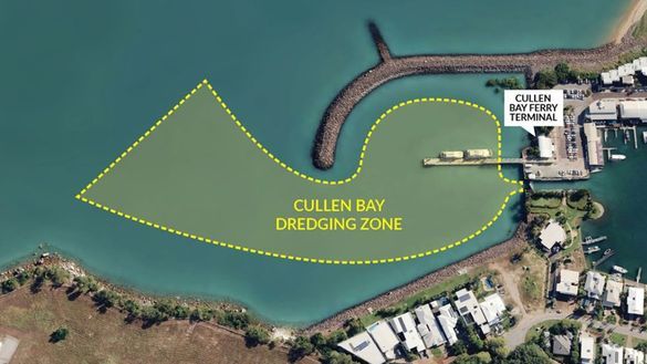 Cullen Bay Dredging Project Map Cullen Bay Dredging Project Map