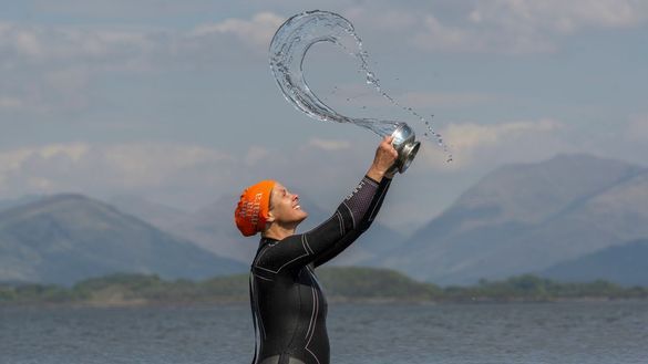Emma MacDonald, owner of Wild Hebridean Swimming.