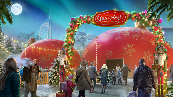 ChristmasVille ApolloDomes in Portsmouth