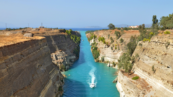 Corinth Canal, Greece