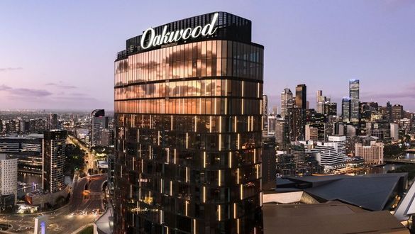 Oakwood Premier Melbourne Building Exterior Render 